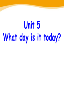 《What day is it today》PPT66