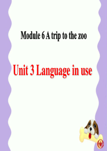 《Language in use》A trip to the zoo PPT课件8