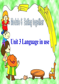 《Language in use》Eating together PPT课件