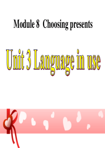 《Language in use》Choosing presents PPT课件6