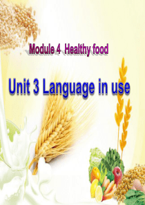 《Language in use》Healthy food PPT课件6