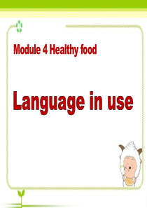 《Language in use》Healthy food PPT课件8