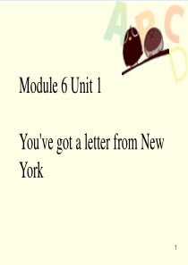 《Youve got a letter from New York》PPT课件88