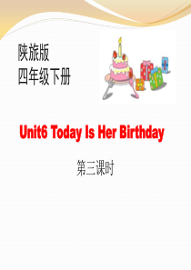 《Today Is Her Birthday》PPT