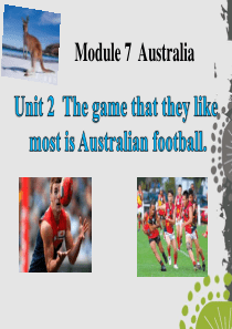 《The game that they like most is Australian footba