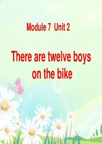 《There are twelve boys on the bike》PPT课件7