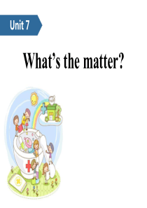 《Whats the matter》PPT(第一课时)