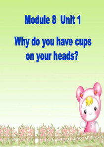 《Why do you have cups on your heads》PPT课件