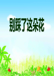 《别踩了这朵花》PPT课件9