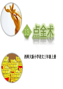 《点金术》PPT教学课件