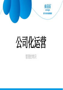 公司化运营_管理的常识（PDF32页）