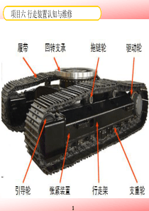 6项目六行走装置认知与维修