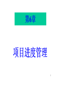 6项目进度管理(48)（PDF49页）