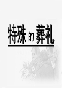 《特殊的葬礼》PPT课件