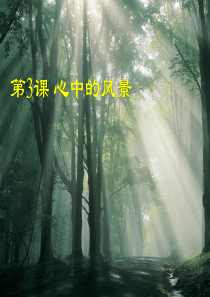 《心中的风景》PPT课件7