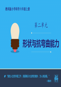 《形状与抗弯曲能力》形状与结构PPT