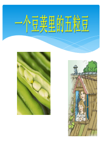 《一个豆荚里的五粒豆》PPT课件