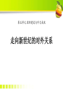 《走向新世纪的对外关系》国防建设与外交成就PPT课件6