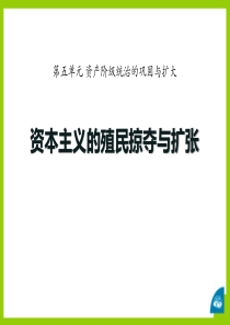 《资本主义的殖民掠夺与扩张》资产阶级统治的巩固与扩大PPT课件