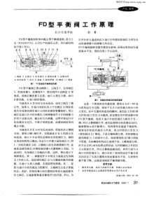 FD型平衡阀工作原理