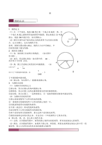 初中圆知识点总结与练习.doc