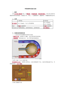 呼吸衰竭考试重点总结