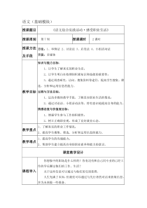 2.6综合实践——感受职业生活-与学长的对话(中职语文)