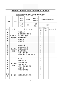 最新部编人教版语文八年级上册-全册教案全集(80页)