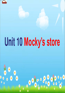 三年级下英语课件-Unit-10-Mockys-store(7)-北师大版(三起)【小学学科网】