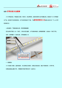 LED灯带安装方法图解