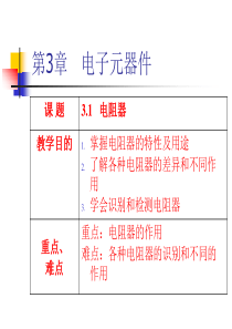 电子技能基础