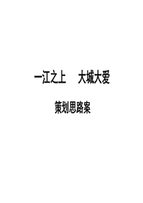 重庆市大川壹江城开盘策划思路案-31PPT-2008年(2)