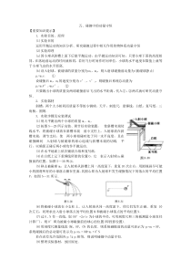 碰撞中的动量守恒