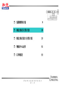 某物流公司制定-执行订货计划方案