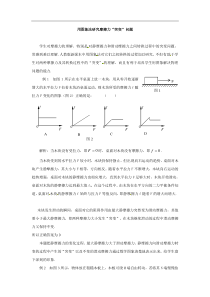 【力学解题】用图象法研究摩擦力“突变”问题