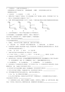 2011年江西省初中化学竞赛辅导精选试题