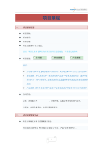 PM-××行××项目章程