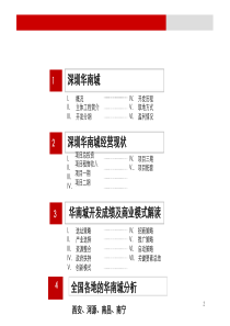 深圳平湖华南城运营模式深入研究(精华)