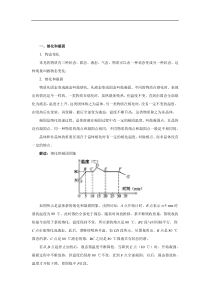 2020中考物理--物质的形态和变化