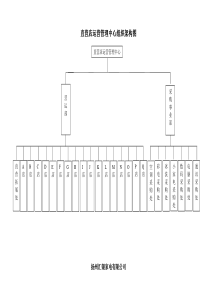 直营店运营管理中心组织架构