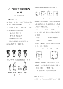 云南省屏边县第一中学九年级2016-2017学年第一学期期末物理试卷