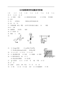 江苏省江都区第三中学等六校2018届九年级下学期第四次模拟考试物理试题