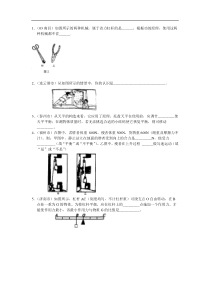 初中物理复习_杠杆部分综合训练