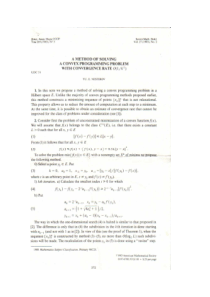 A-method-for--solving-a-convex-programming--proble