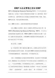 ERP与企业管理之初识ERP(doc22)