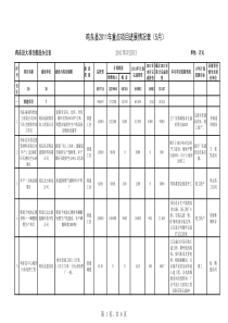 XXXX年36个重点项目5月报表