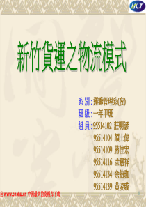 物流管理--货运之物流模式（PDF 30页）