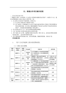 XXX联通合作项目操作流程定稿(1)