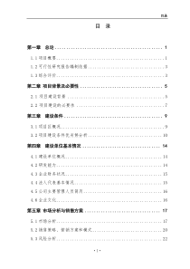 xx吨水果和蔬菜深加工项目可研报告