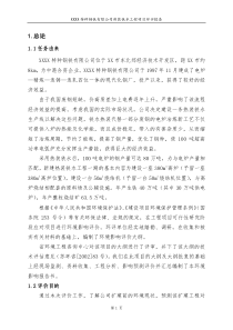 xx钢铁有限公司热装铁水项目环评报告书